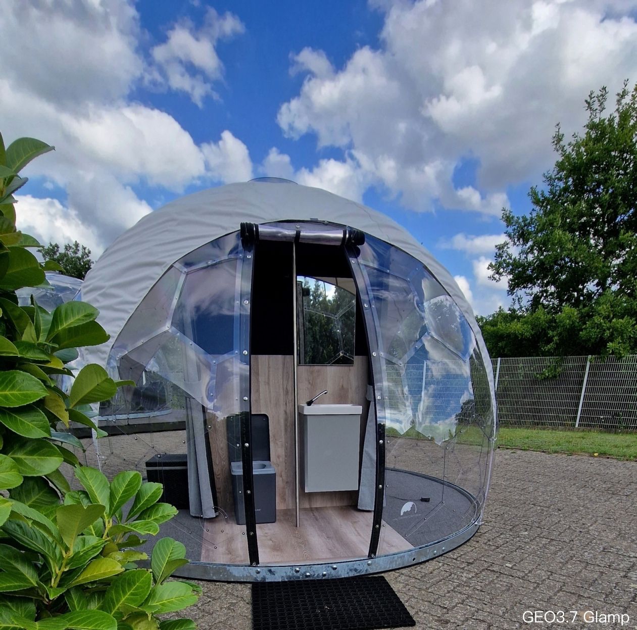 Geodesic Dome GEO 3.7 – Transparent Outdoor Garden Dome